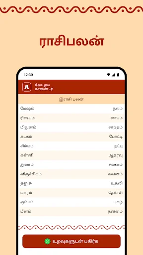 Download Gopuram Tamil Calendar 2026 – Panchangam Harian Gratis description image 4