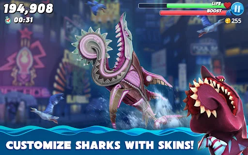 Download Hungry Shark World Terbaru – Game Hiu Seru Gratis description image 9