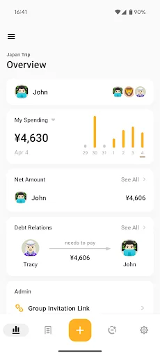 Download Bill Bear Terbaru – Aplikasi Berbagi Pengeluaran Gratis description image 9