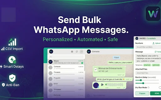 Wapes – CRM & WhatsApp Marketing Terbaik untuk Bisnis Anda description image 1