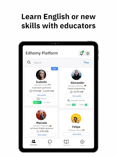 Download Edhomy Platform Terbaru – Belajar Bahasa dengan Pengajar description image 5