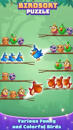 Download Bird Sort: Color Puzzle Master Terbaru – Game Asah Otak description image 7
