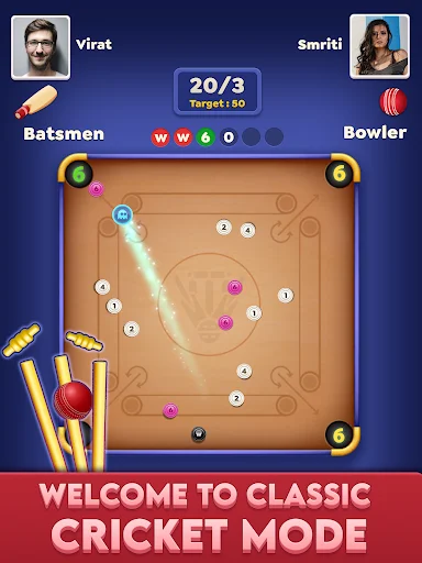 Download Carrom Cricket: Disc Pool Game – Main Carrom Seru Online description image 11