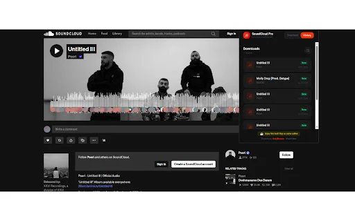 SoundCloud Enhanced Pro: Unduh Musik & Kelola Lagu Mudah description image 2