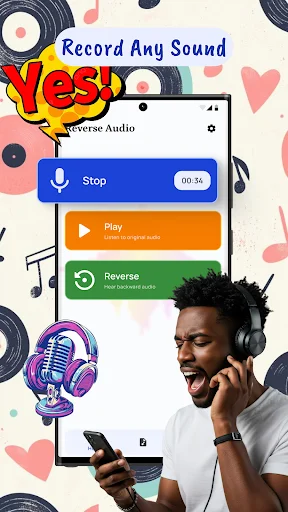 Download Reverse Audio: Reverse Singing Terbaru – Ubah Suara Gratis description image 2