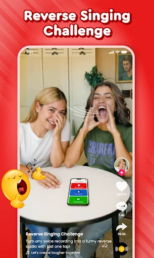 Download Reverse Play : Sing Challenge Terbaru – Rekam & Balik Suara description image 1