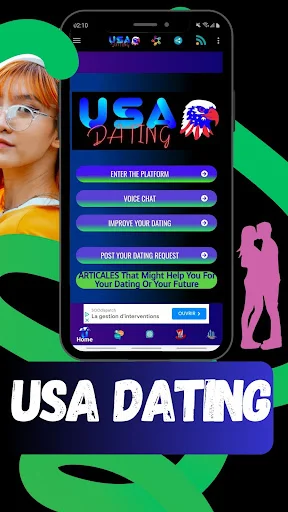 Download USA Dating Terbaru – Cari Jodoh Internasional Gratis description image 1