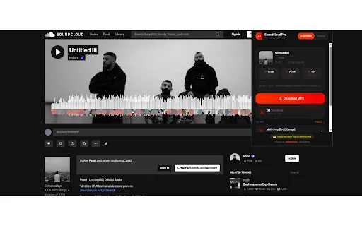 SoundCloud Enhanced Pro: Unduh Musik & Kelola Lagu Mudah description image 1