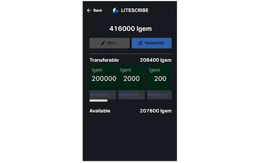Download Litescribe Wallet Terbaru – Dompet Litecoin Ordinals description image 3