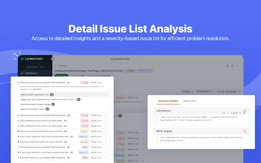 TestMu AI Accessibility DevTools – Audit Web Aksesibilitas description image 2