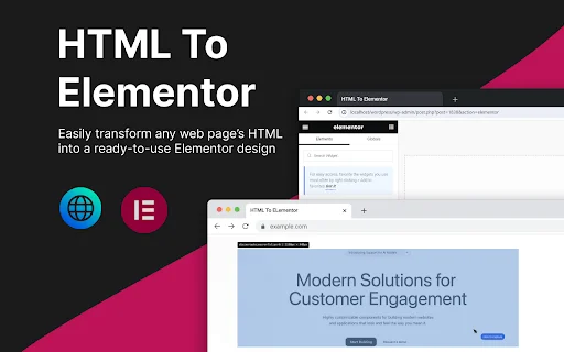 Download HTML To Elementor Terbaru – Ubah HTML ke Widget Gratis description image 1