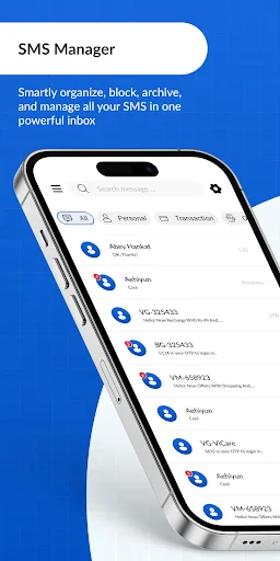 Download Messages – SMS & Chat Manager Terbaru – Aplikasi SMS Aman description image 2
