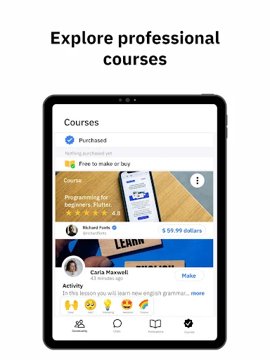 Download Edhomy Platform Terbaru – Belajar Bahasa dengan Pengajar description image 8