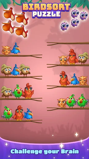 Download Bird Sort: Color Puzzle Master Terbaru – Game Asah Otak description image 8