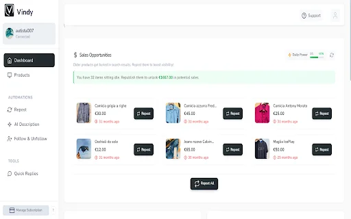 Download Vindy Vinted Terbaru – Optimasi Penjualan Anda Gratis description image 1
