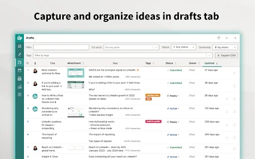 AuthoredUp: Alat LinkedIn Terbaik untuk Kreator Konten – Unduh Gratis description image 4