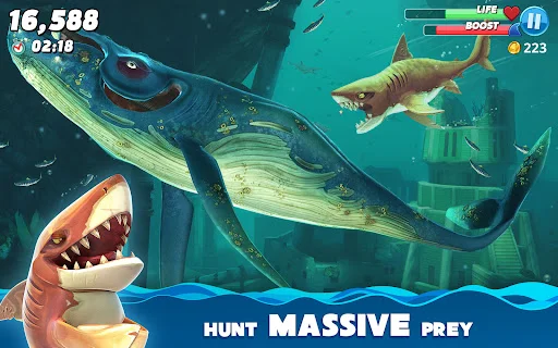 Download Hungry Shark World Terbaru – Game Hiu Seru Gratis description image 11