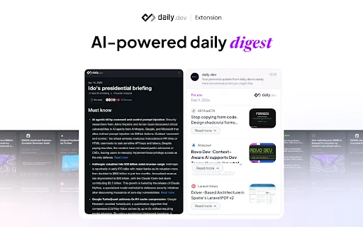 Download daily.dev Terbaru – Feed Berita Developer Terlengkap description image 3