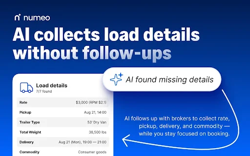 Download Numeo Spot Terbaru – Ekstensi AI Dispatcher DAT description image 2