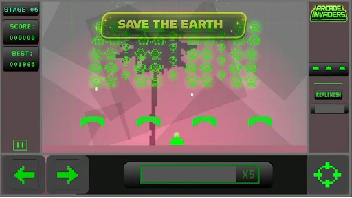 Download Arcade Invaders From Space – Game Arkade Retro Seru description image 2