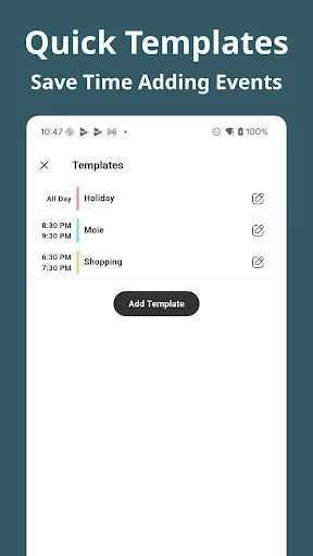 Download Simple Calendar: Clean&Minimal Terbaru – Jadwal Mudah description image 3