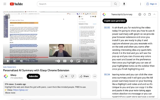 YouTube Summary with ChatGPT: Ringkasan Video AI Gratis description image 2