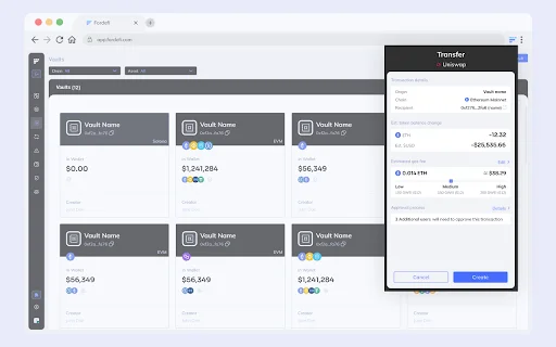Download Fordefi Terbaru – Dompet DeFi Institusional Aman description image 5