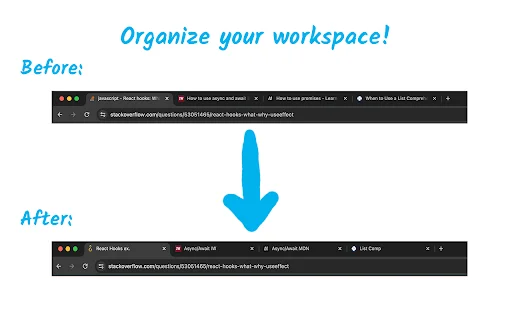 Tab Renamer: Ubah Judul & Favicon Tab Browser Jadi Mudah description image 2