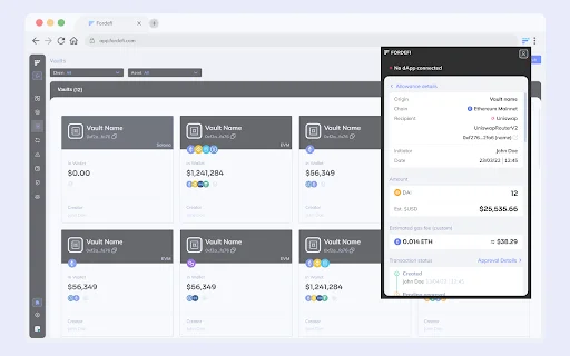 Download Fordefi Terbaru – Dompet DeFi Institusional Aman description image 4