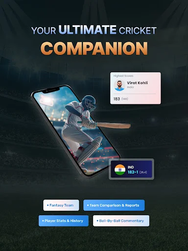 Download Cricket LineX Terbaru – Skor Live & Berita Kriket Cepat description image 9