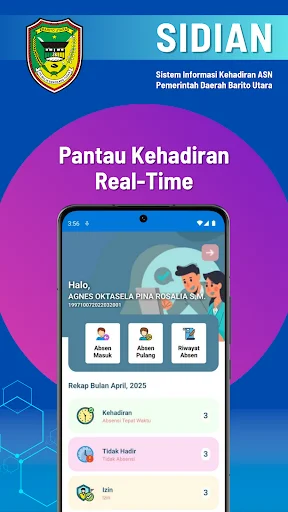 Download SIDIAN BARUT Terbaru – Sistem Absensi Digital Praktis description image 2