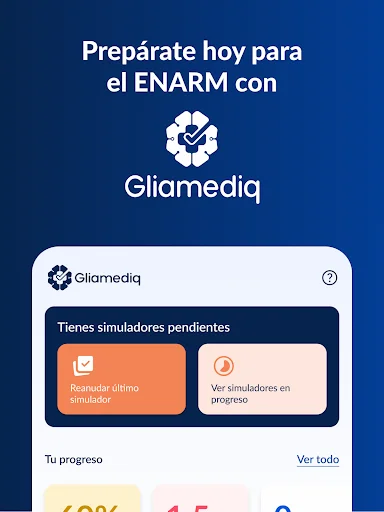 Download Gliamediq: Simulador ENARM Terbaru – Latihan Soal Medis description image 17