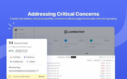 TestMu AI Accessibility DevTools – Audit Web Aksesibilitas description image 3