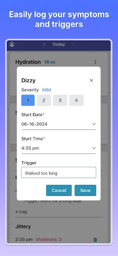 Download POTSie Terbaru – Kelola Gejala POTS Anda dengan Mudah description image 4