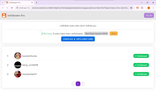 Unfollow Pro Terbaru – Alat Unfollow Massal Instagram Terbaik description image 3